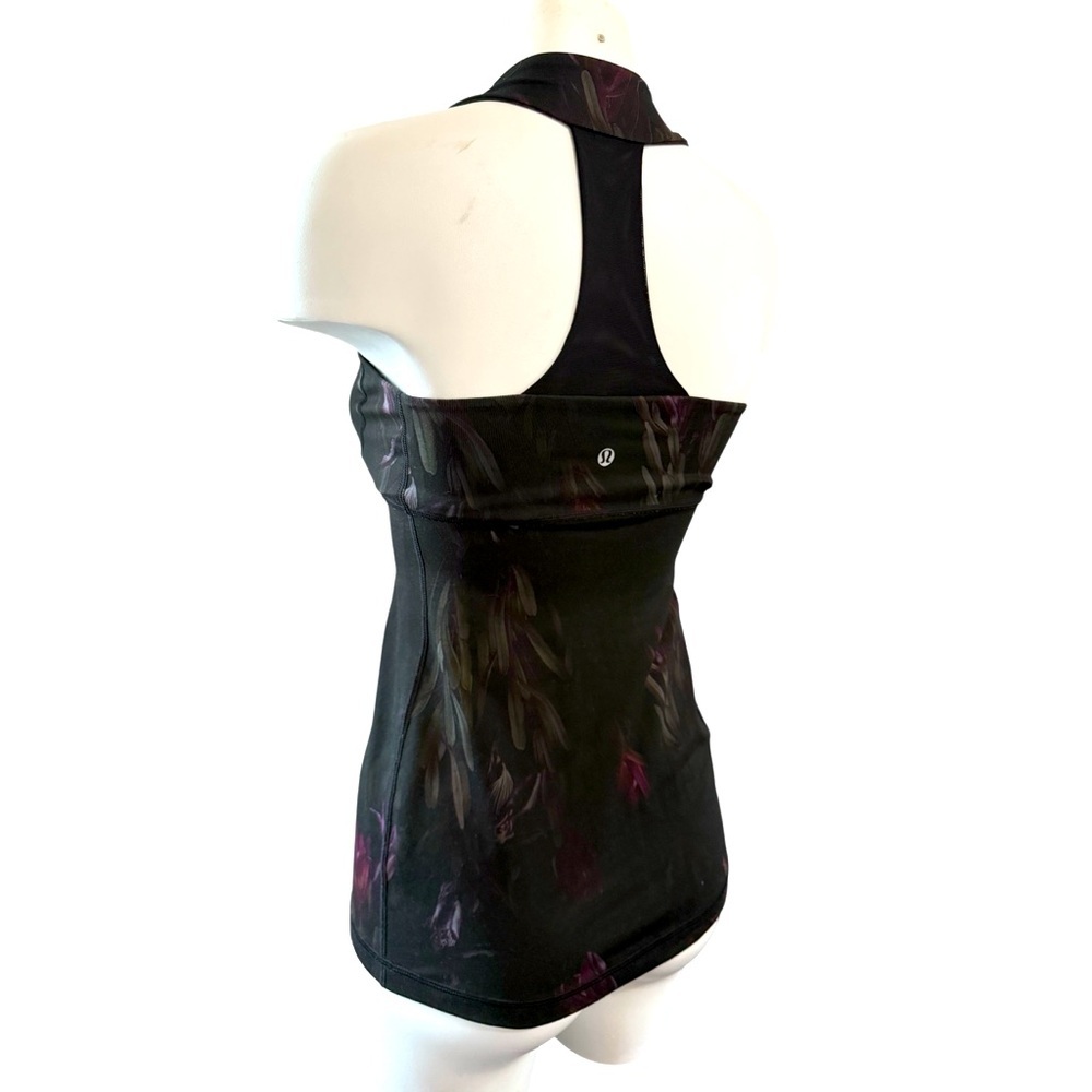 Lululemon Scoop Neck Tank in Midnight Iris Multi and black. No size tag (4/6) - Picture 8 of 9